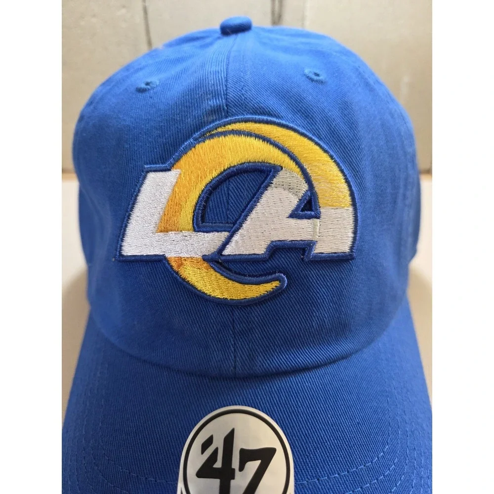 Los Angeles Rams '47 Clean Up Youth Adjustable Hat Blue NFL NWT